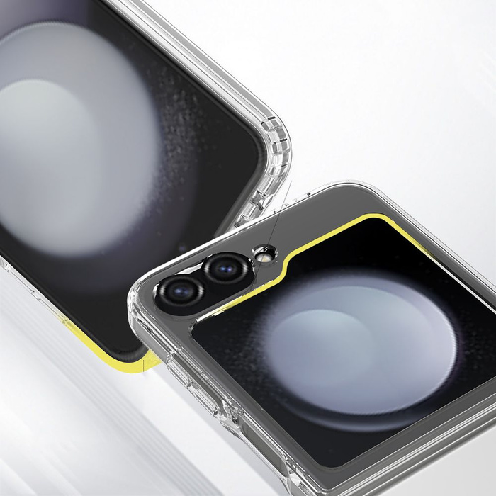 ETUI TECH-PROTECT SAMSUNG GALAXY Z FLIP 6 / 7 FE FLEXAIR HYBRID PRZEZROCZYSTE