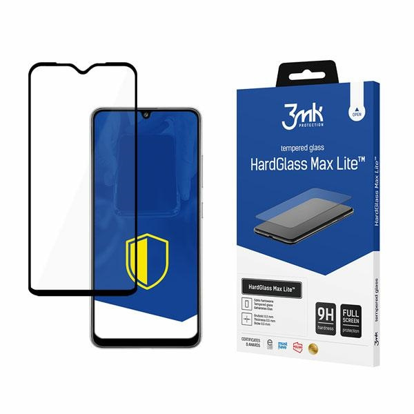 Szkło Hartowane 3MK Samsung Galaxy A32 4G Czarny HardGlass Max Lite