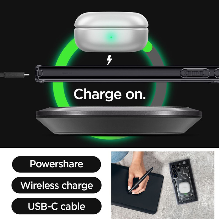 Etui Spigen Ultra Hybrid Samsung Galaxy S24 Ultra Zero One Case