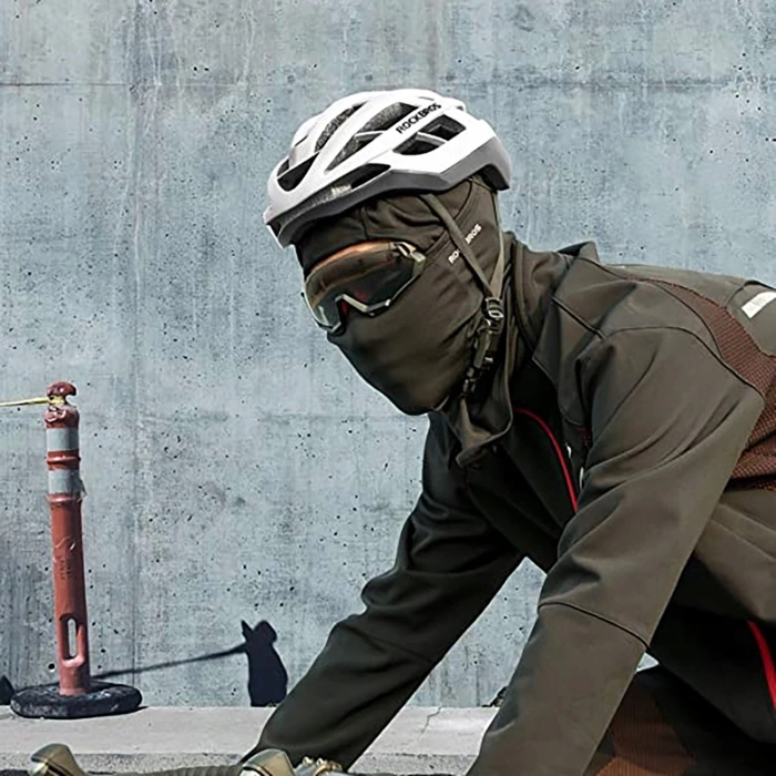 Kominiarka sportowa Rockbros LF7345BK ocieplana - czarna