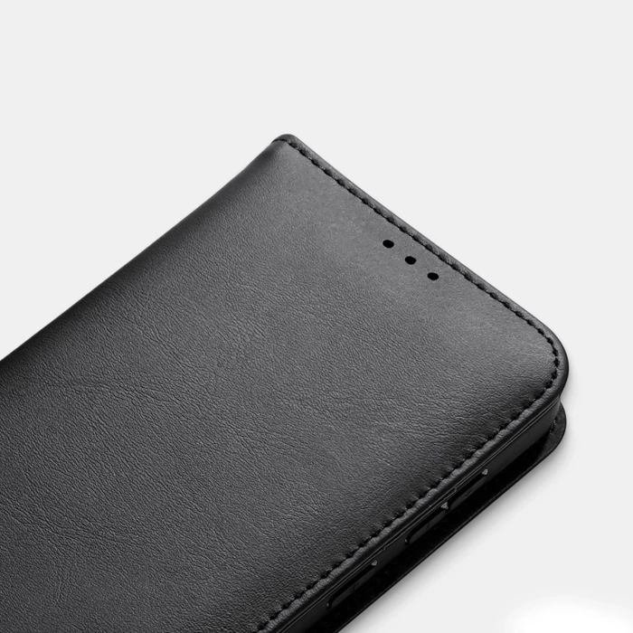 Etui Dux Ducis Hivo na Samsung Galaxy S25 Edge z klapką i ochroną RFID - czarne