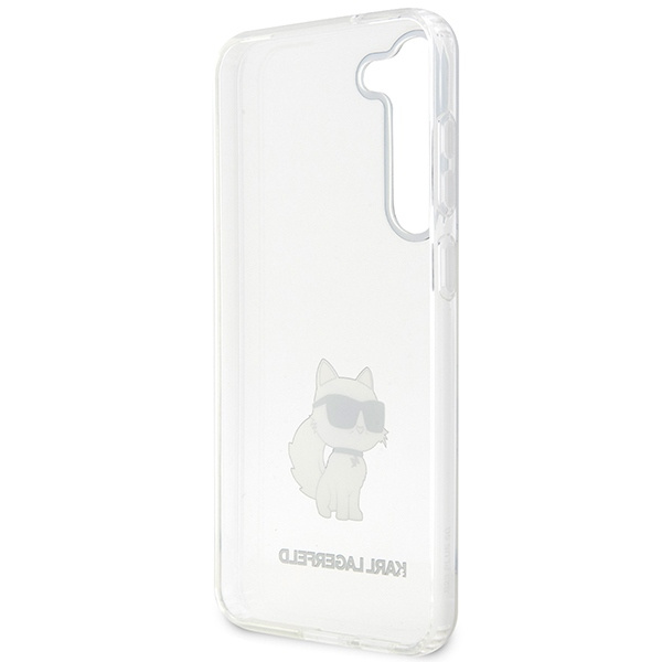 Etui Karl Lagerfeld Klhcs23shnchtct S23 S911 Transparent Hardcase Ikonik Choupette Case