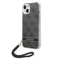 Etui GUESS Apple iPhone 14 Plus 4G Print Strap Czarny Hardcase