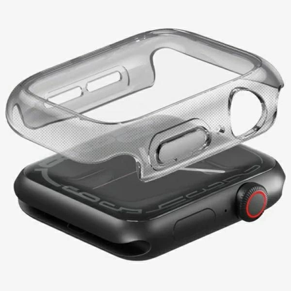 Etui UNIQ Garde Apple Watch Series 46mm dymny smoke