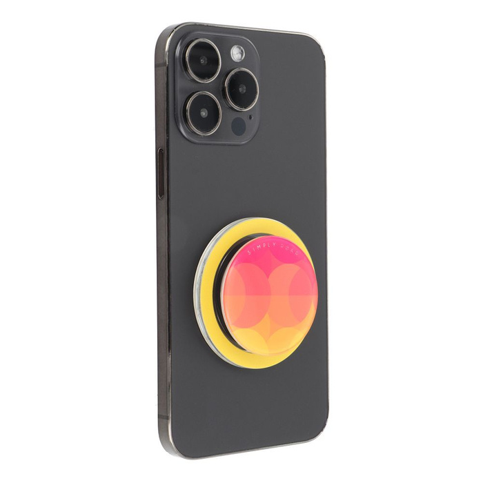 Roar Acrylic Pop Tok kompatybilny z MagSafe - Pomarańczowy/Różowy