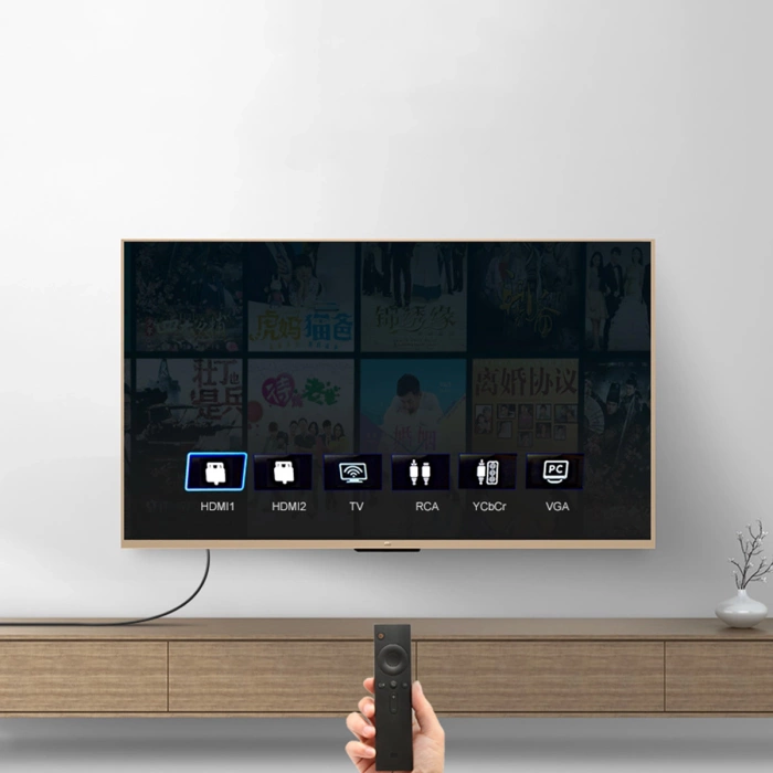 Ugreen kątowy kabel HDMI (90°) 4K  2m czarny (HD103)