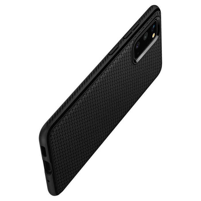 Etui SPIGEN Samsung Galaxy S20 Liquid Air Matte Black Czarne Case