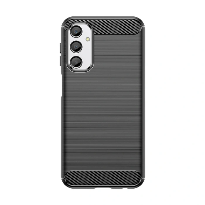 Elastyczne etui wzór karbon do Samsung Galaxy M34 Carbon Case - czarne