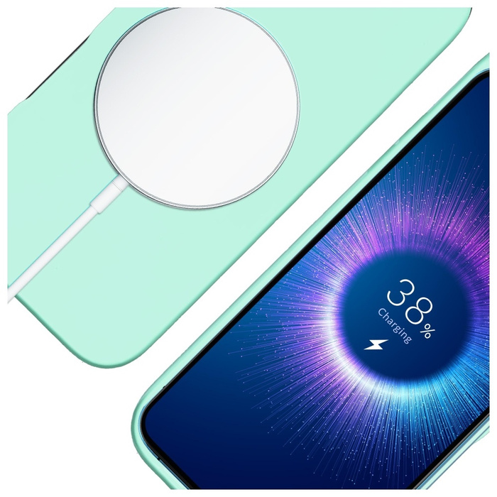 Etui 3MK Hardy MagSilicone do Apple      iPhone 16 morski