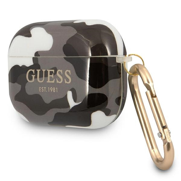 Etui GUESS Apple AirPods Pro Camo Collection Czarny Case