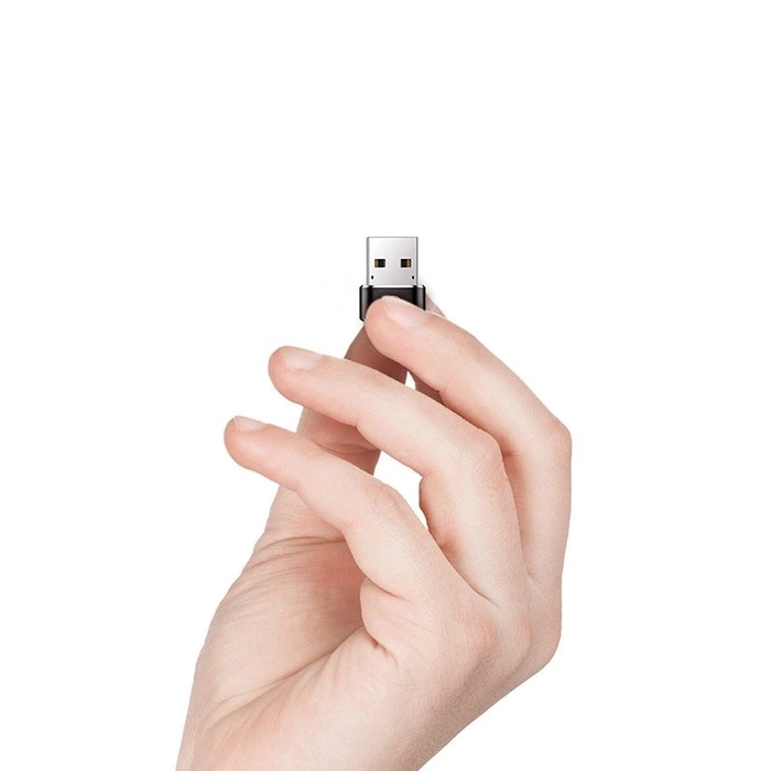 Baseus adapter przejściówka ze złącza USB Type-C na USB czarny (CAAOTG-01)