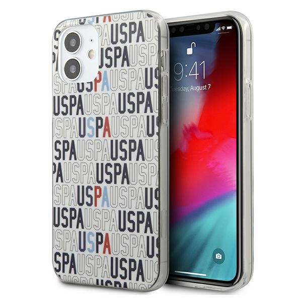 Etui US POLO Apple iPhone 12 Mini Logo Mania Collection USHCP12SPCUSPA6 Biały Case