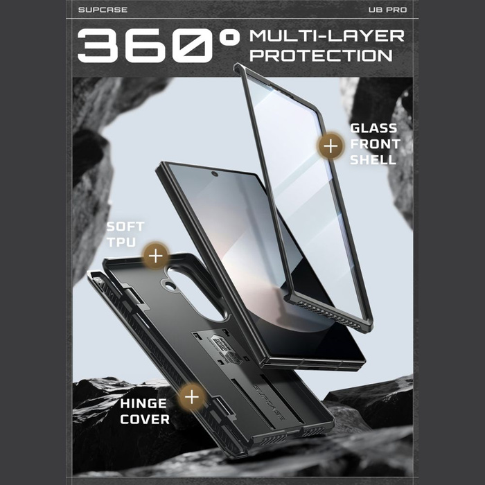 SUPCASE UNICORN BEETLE PRO GALAXY Z FOLD 7 BLACK