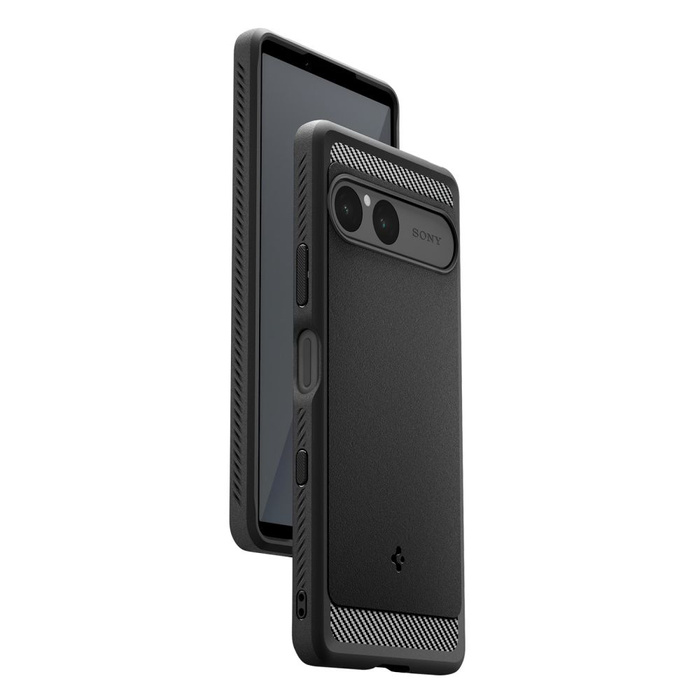 ETUI SPIGEN SONY XPERIA 10 VII RUGGED ARMOR MATTE BLACK