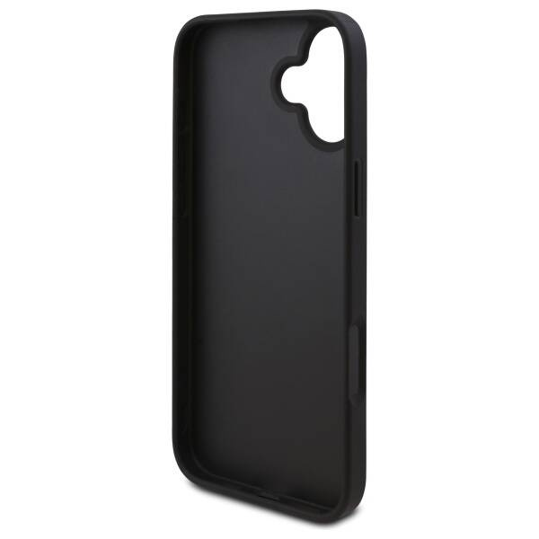 Etui Guess iPhone 16 6.1" czarny/black hardcase New 4G Triangle