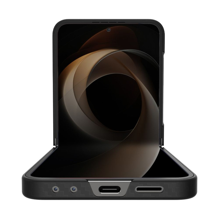 ETUI SPIGEN AIRSKIN SAMSUNG GALAXY Z FLIP 6 / 7 FE ARAMID BLACK