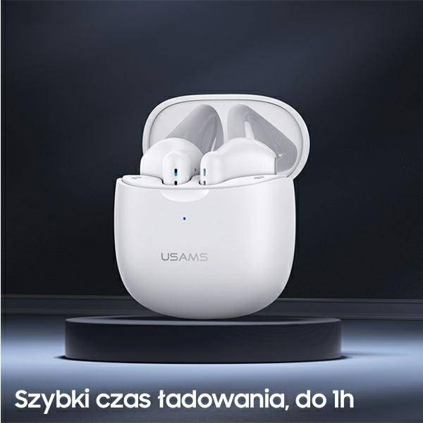 Słuchawki USAMS Bluetooth 5.0 TWS IA Series Bezprzewodowe Granatowy 