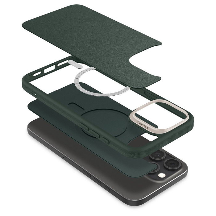 ETUI SPIGEN CYRILL KAJUK MAG MAGSAFE IPHONE 16 PRO MAX FOREST GREEN