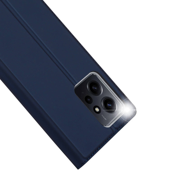 Etui Dux Ducis Skin Pro etui do Xiaomi Redmi Note 12 pokrowiec z klapką portfel na kartę podstawka niebieskie Case