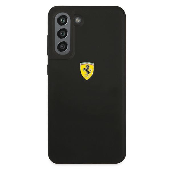 Etui FERRARI Samsung Galaxy S21 FE Silicone Czarny Hardcase