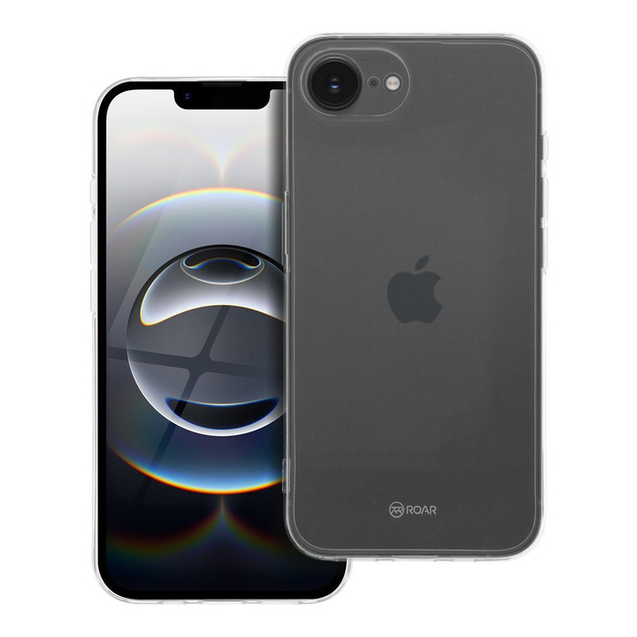 ROAR futerał JELLY do IPHONE 16e (SE 4 2025) transparentny