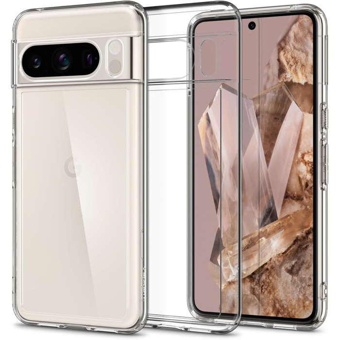 Etui Spigen Ultra Hybrid Google Pixel 8 Pro Crystal Clear Case