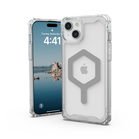 Etui UAG Plyo MagSafe - obudowa ochronna do iPhone 15 Plus kompatybilna z MagSafe (ice-silver) Case