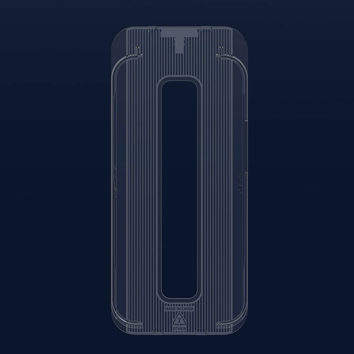 Baseus szkło hartowane do iPhone 12 Pro Max na cały ekran z osłoną na głośnik 0.4mm + zestaw montażowy