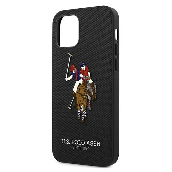 Etui US Polo Apple iPhone 12 Pro Max Polo Embroidery Collection Czarny Case
