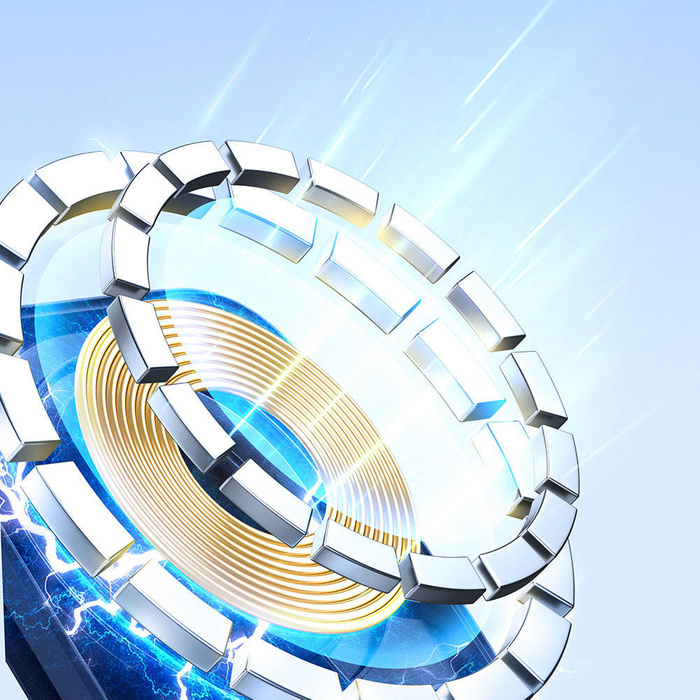 Joyroom samochodowy uchwyt magnetyczny bezprzewodowa indukcyjna ładowarka Qi 15W (kompatybilna z MagSafe do iPhone) na kratkę nawiewu (JR-ZS295)