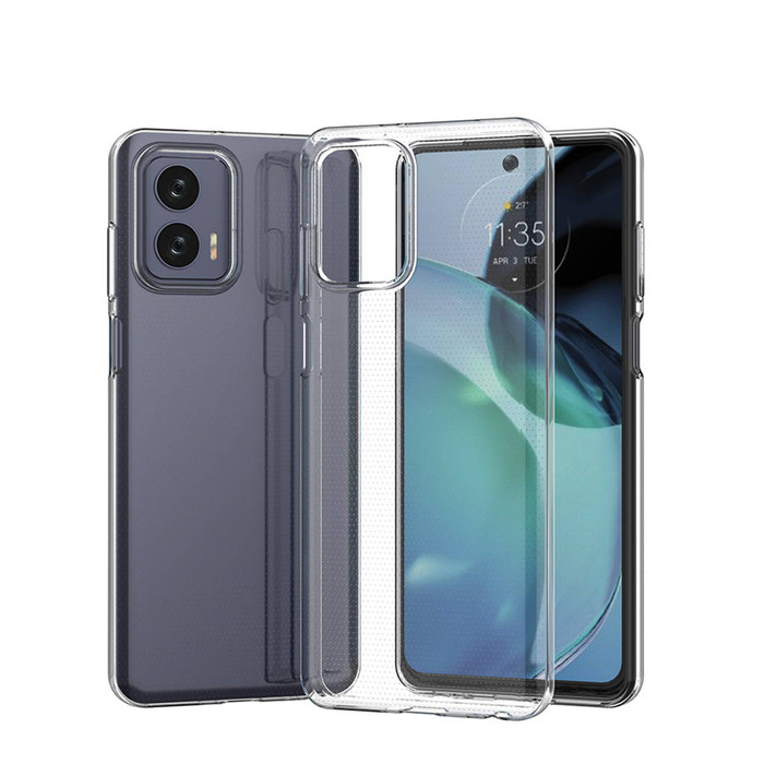 Etui Ultra Clear 0.5mm etui do Motorola Moto G73 5G cienki pokrowiec przezroczyste Case