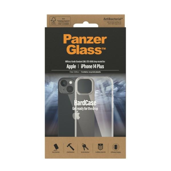 Etui PanzerGlass HardCase iPhone 14 Plus 6,7" Antibacterial Military grade transparent 0403