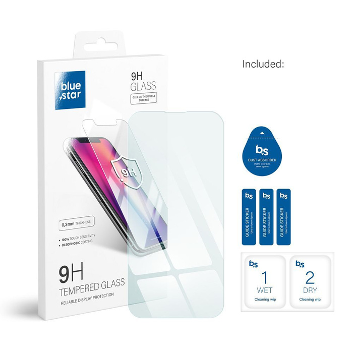 Szkło hartowane do iPhone 15 PRO MAX Blue Star