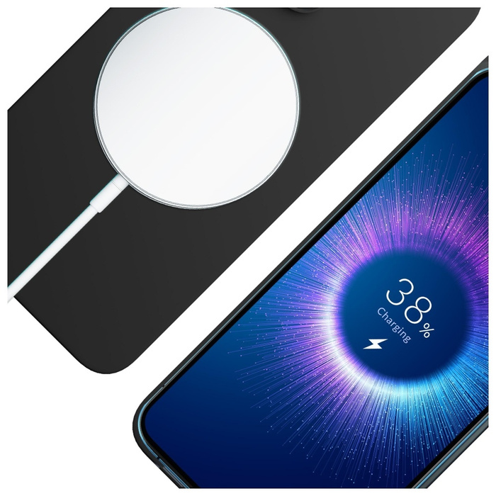 Etui 3MK Hardy MagSilicone do Apple      iPhone 16 Pro grafitowy