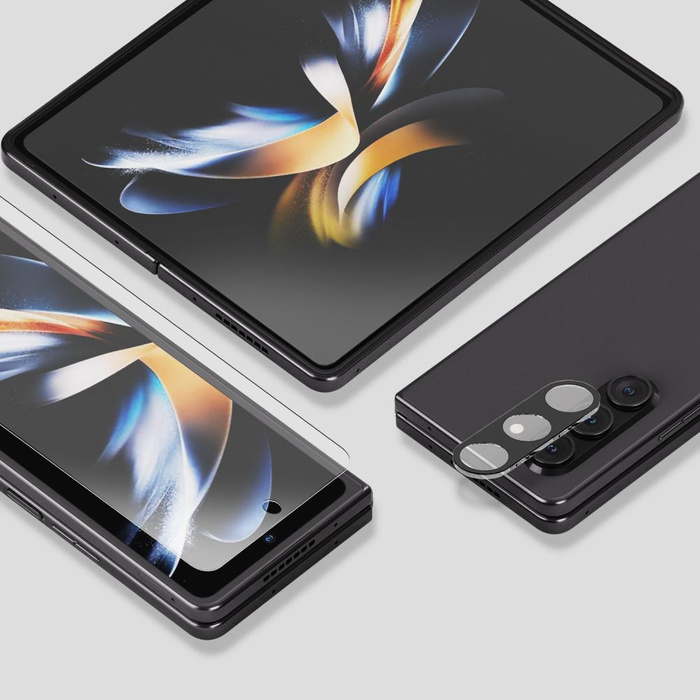 Folia Ochronna Whitestone All-in-one 2-set Galaxy Z Fold 5 Clear