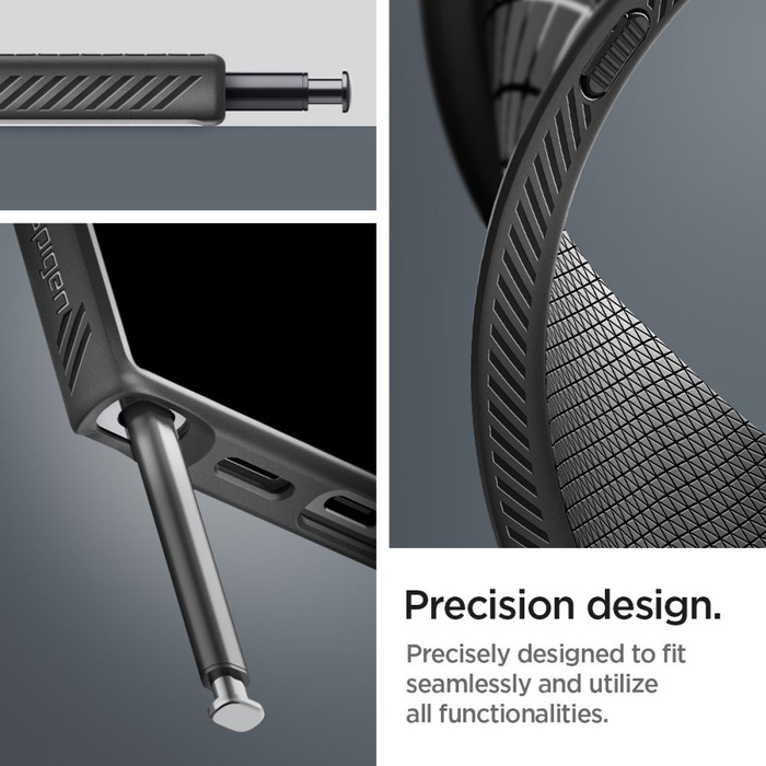 Etui Spigen Liquid Air Samsung Galaxy S24 Ultra Matte Black Case