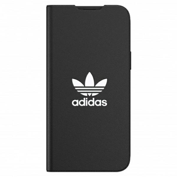 Adidas OR Booklet Case BASIC iPhone 13 Pro Max 6,7" czarno biały/black white 47127