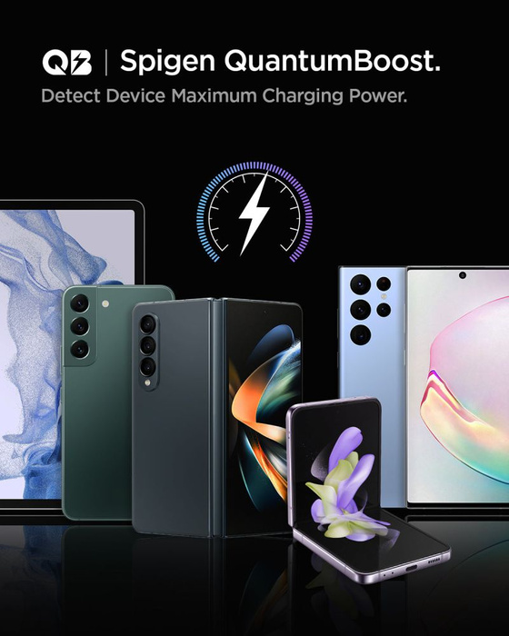 Ładowarka Samochodowa SPIGEN Pc2200 Arcstation 2-port Car Charger Pd75w Black