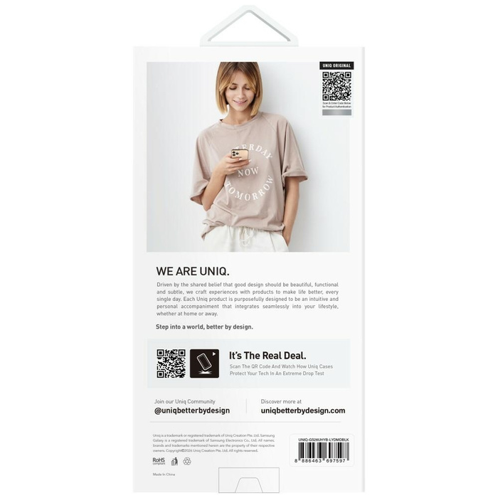 Etui UNIQ Lyden do Samsung Galaxy S26    Magclick Charging czarny