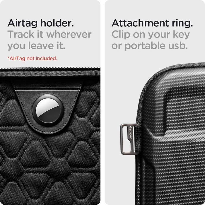 Spigen RUGGED ARMOR POUCH ”PRO” LAPTOP 15-16 ETUI BLACK