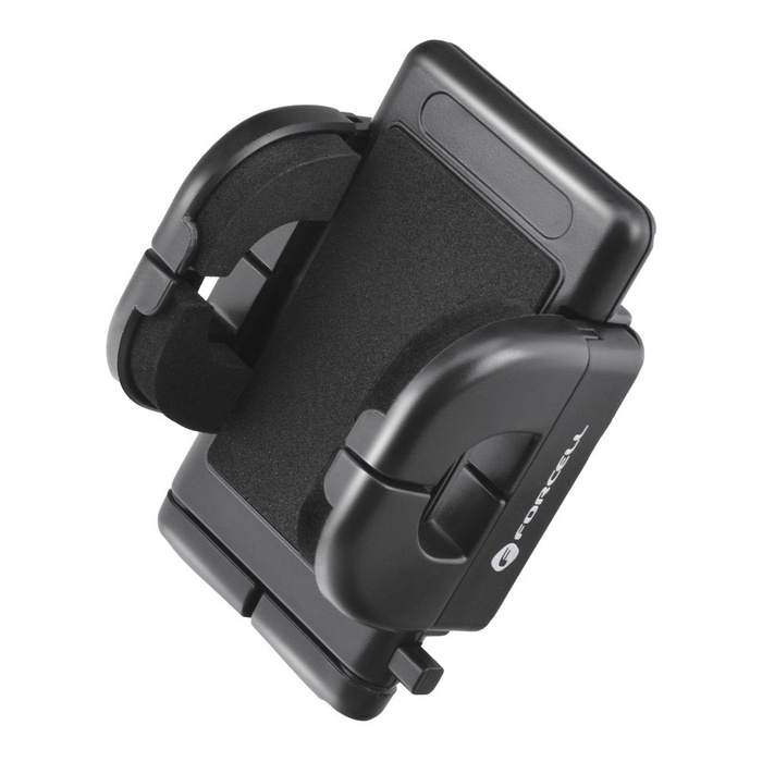 Uchwyt na telefon do samochodu uniwersalny Forcell F-Grip Regular do kratki czarny