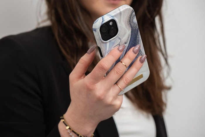 FORCELL F-PROTECT Mirage futerał kompatybilny z MagSafe do IPHONE 15 Plus magic sand