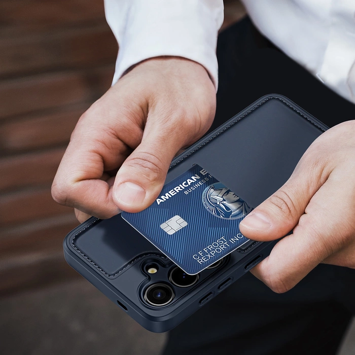 Etui Dux Ducis Rafi ll Mag do Samsung Galaxy S24 Plus - niebieskie