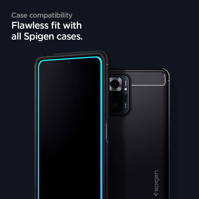 SPIGEN Glass Fc Xiaomi Redmi Note 10 Pro Szkło Hartowane Black