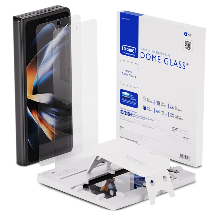 Szkło Hartowane Whitestone Dome Glass 2-pack Galaxy Z Fold 5 Clear