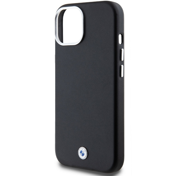 Etui Bmw Bmhmp15m23pufwk Iphone 15 Plus / 14 Plus 6.7"czarny/black Signature Wrapped Metal Magsafe Case