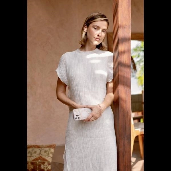 UNIQ etui Coehl Verdure iPhone 16 Pro Max 6.9" Magnetic Charging spring blossom