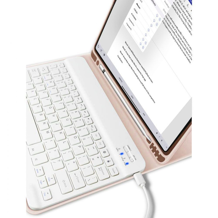 Etui Tech-protect Sc Pen + Keyboard Ipad 10.9 2022 Pink Case