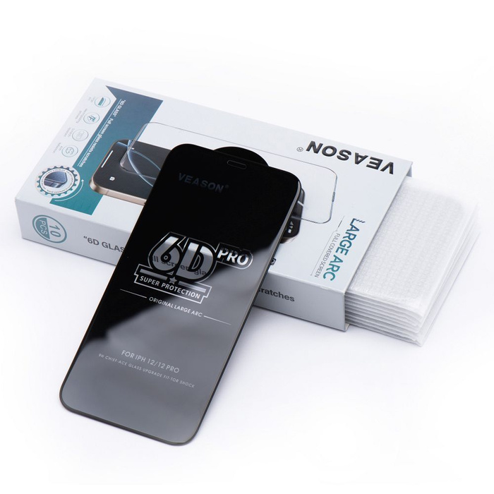 Szkło Hartowane 6D Pro Veason Glass (SET 10in1) - do Samsung Galaxy A36 / A56 czarny