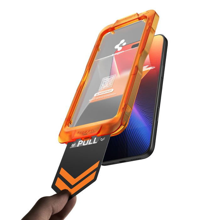 SZKŁO HARTOWANE SPIGEN IPHONE 17 ALM GLAS.TR SLIM 3-PACK CLEAR